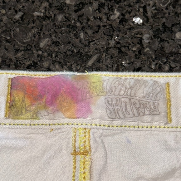 Y2K Miss Sixty Dip Dyed Stallion Detail Bermuda Shorts - Picture 4 of 8